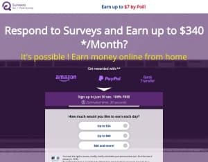 Surveoo · Complete a survey · TZ (TZ), Surveys, Incentive
