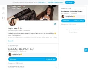 OnlyFans · Sophia Rose