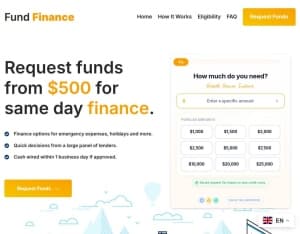 Fund Finance Revshare Creative required