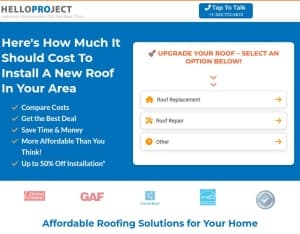 HelloProjects Roofing CPL