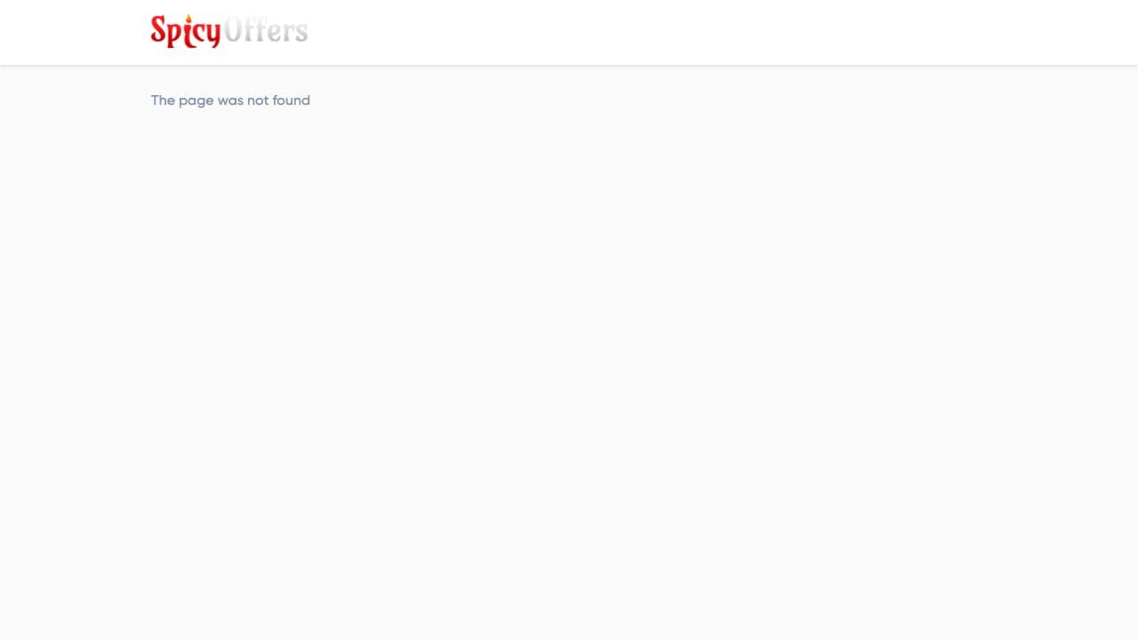 Spicyoffers homepage