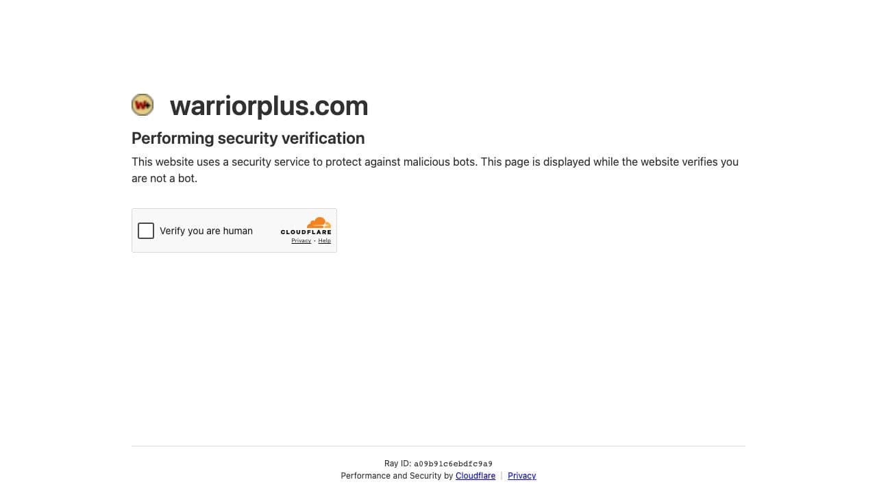 WarriorPlus homepage